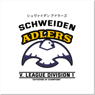 Schweiden Adlers Volleyball Team Posters and Art